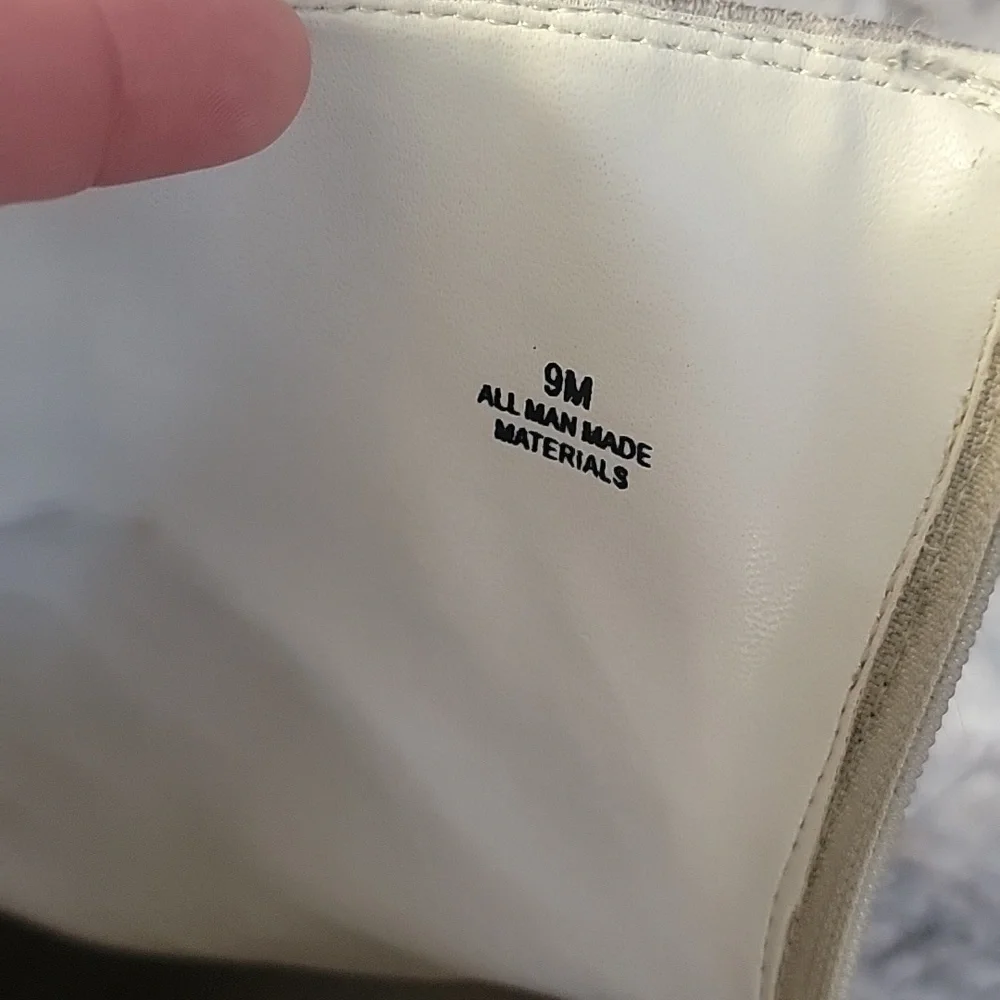 Pierre Dumas 3 Inch Heel Boots with Faux Fur Cream - Picture 10 of 12